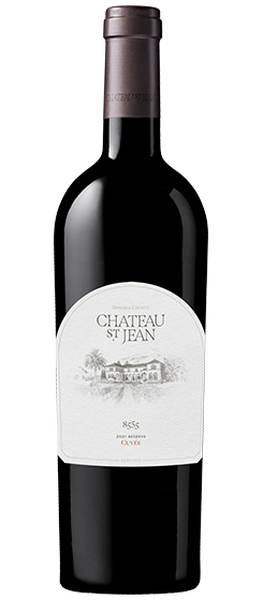eighty five fifty five chateau st jean bottle shot